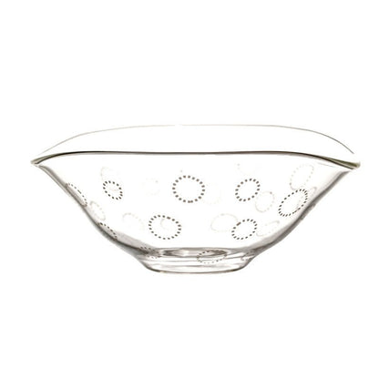 Polka Dot Applique Dessert Salad Bowl Home - Hearth & Lume