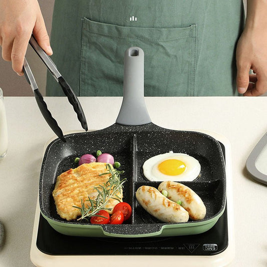 Bamboo Bluestone Breakfast Omelette Pan Induction Cooker Universal - Hearth & Lume