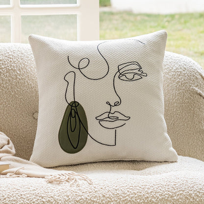 Green Pillow Bedside Cushion Nordic Sofa Pillow Cases - Hearth & Lume