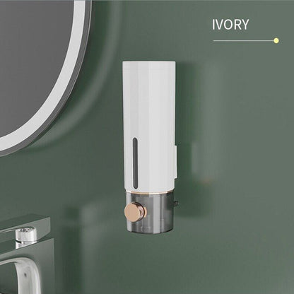 450ml Manual Wall Mounted Bathroom Liquid Soap Dispenser - Hearth & Lume