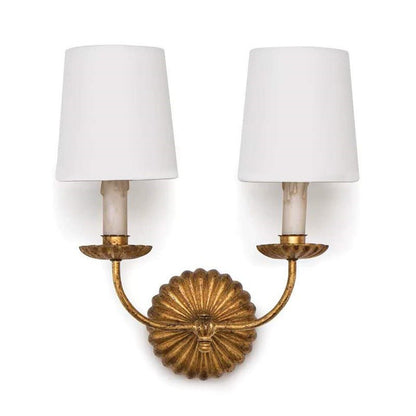 American Retro Wall Lamp Gold Foil - Hearth & Lume