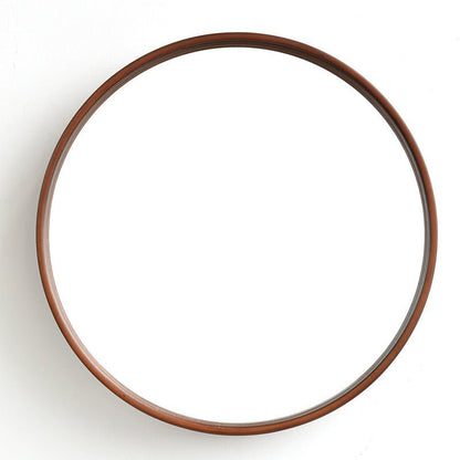 Bathroom Solid Wood Simple Bathroom Mirror Bedroom Hanging Mirror - Hearth & Lume