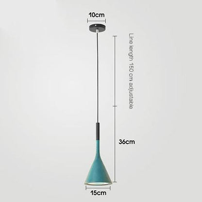 Simple single head Chandelier - Hearth & Lume
