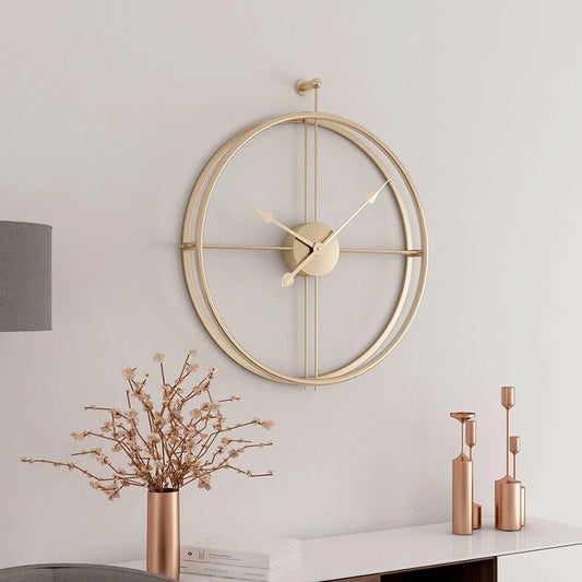 Fashion iron wall clock - Hearth & Lume