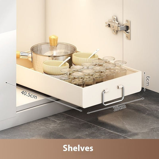 Kitchen Household Bowl Plate Plate Storage Rack Cabinet Built - in Drawer Draining Basket Bowl Rack - Hearth & Lume