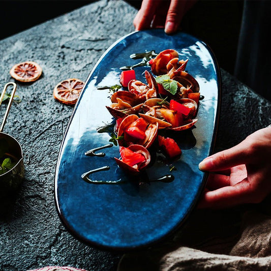 Sushi Sashimi Plate Snack Plate Flat Plate - Hearth & Lume