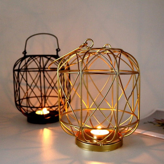 Metal Table Candlestick Home Decoration Modern Romantic Iron Candle Holders - Hearth & Lume