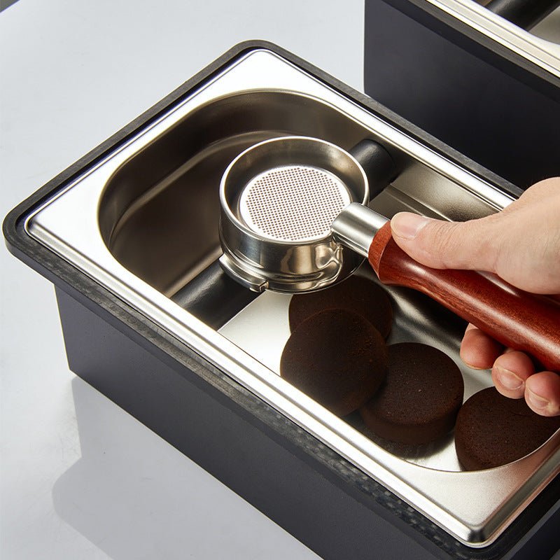Recessed Bar Coffee Maker Accessories Stainless Steel Slag Bucket - Hearth & Lume