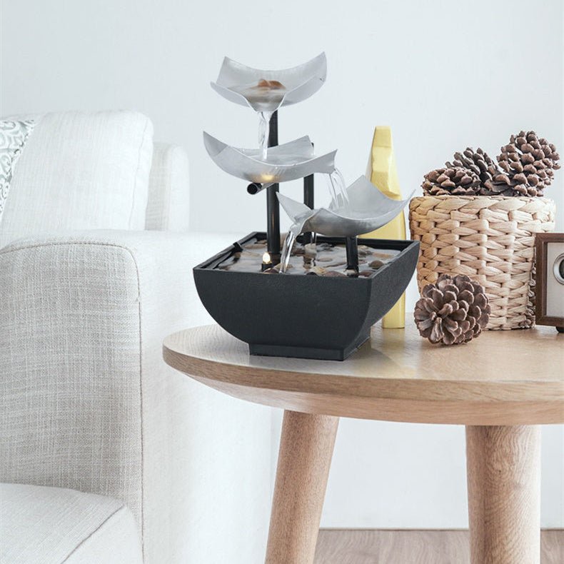 New Home Decoration Flowing Water Ornaments Desktop Fountain Crafts For Home Decor - Hearth & Lume