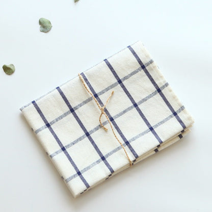 Nordic Style Cotton Striped Plaid Napkin - Hearth & Lume