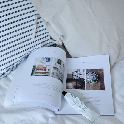 Linen Washed Yarn - dyed Striped Band Pillow Case Pillow Case - Hearth & Lume