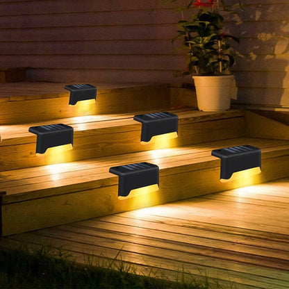 New Upgrade Waterproof LED Solar Fence Lamp Solar Deck Lights - Hearth & Lume