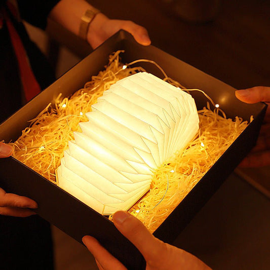 Creative Gift Led Portable Retro Lamp Usb Rechargeable Wooden Lamp - Hearth & Lume