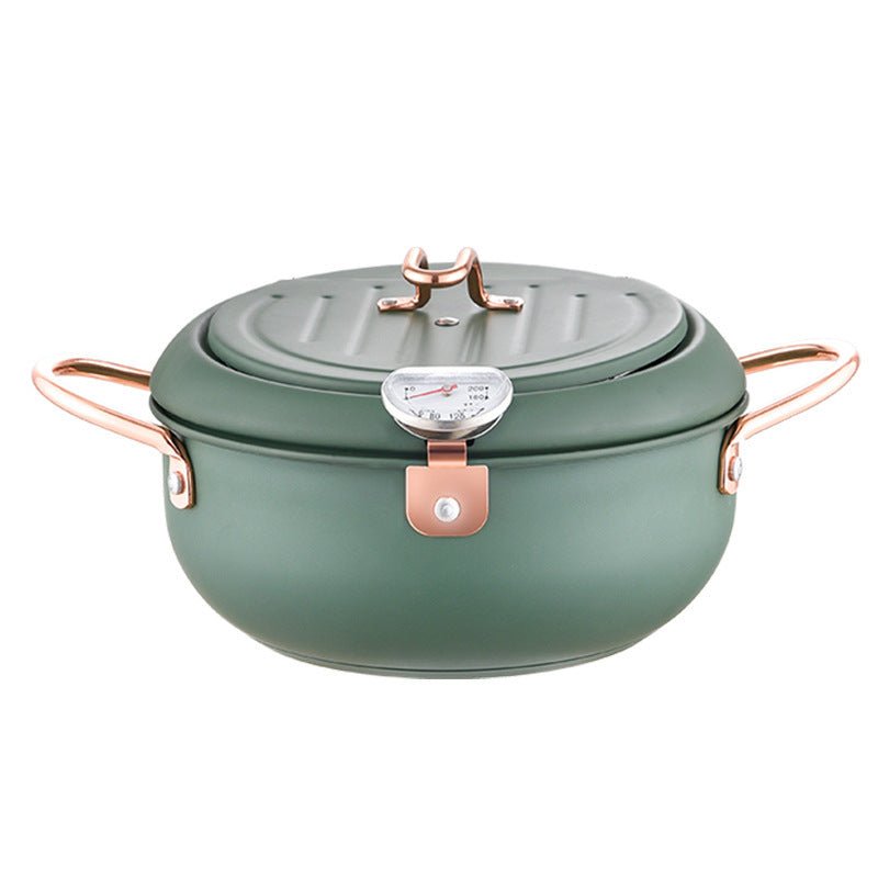 Morandi Fryer Multi - bottom Filter Oil Temperature Control Non - stick Fryer - Hearth & Lume