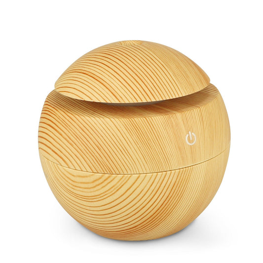Aroma Diffuser Mini Humidifier Usb Home Silent Bedroom Hotel Commercial Small Wood Grain Essential Oil Humidifier - Hearth & Lume