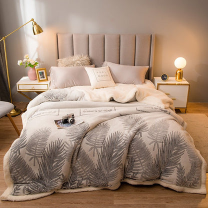 Thickened Winter Warm Single Quilt Blanket - Hearth & Lume