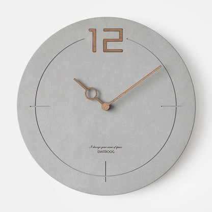 Nordic Minimalist Clock, Wall Clock, Living Room - Hearth & Lume