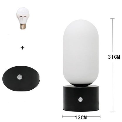 Desk Lamp Bedside Lamp Bedroom Touch Nordic Romantic Round Intelligent Lamp - Hearth & Lume