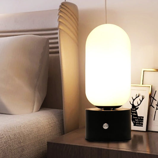 Desk Lamp Bedside Lamp Bedroom Touch Nordic Romantic Round Intelligent Lamp - Hearth & Lume