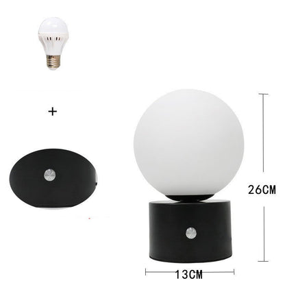 Desk Lamp Bedside Lamp Bedroom Touch Nordic Romantic Round Intelligent Lamp - Hearth & Lume