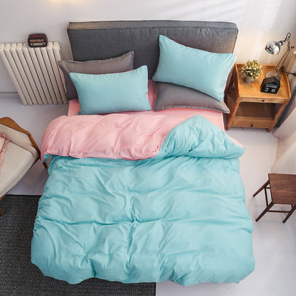 Simple three - piece bedding - Hearth & Lume