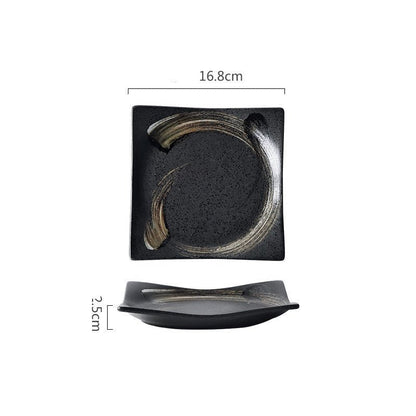 Sushi plate square plate - Hearth & Lume