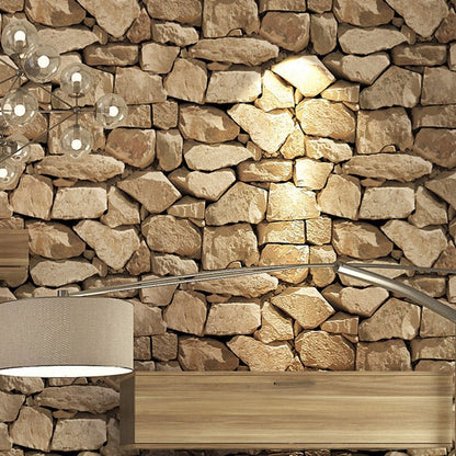 Fashion Living Room Brick Pattern Wallpaper - Hearth & Lume
