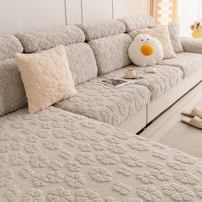 Anti - scratching Cushion Sofa Cover All - inclusive Universal Sofa Slipcover - Hearth & Lume