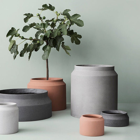 Nordic cement flower pot - Hearth & Lume
