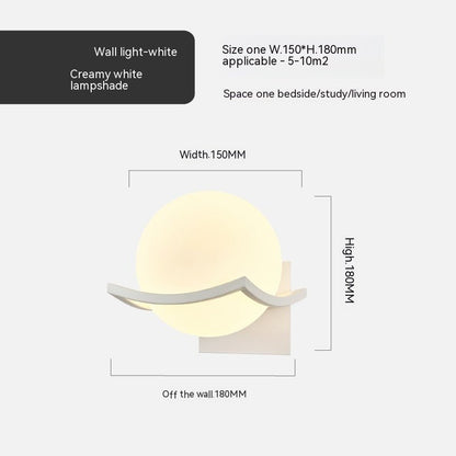 Simple Bedroom Bedside European Wall Lamp - Hearth & Lume