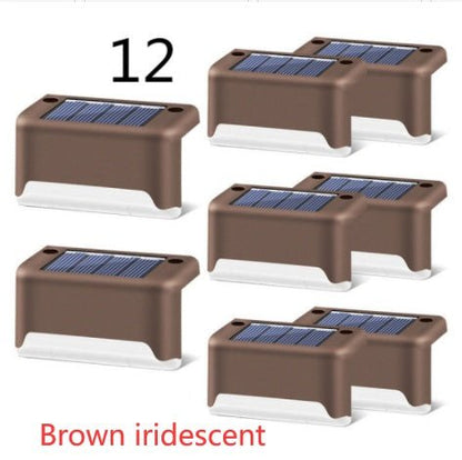 New Upgrade Waterproof LED Solar Fence Lamp Solar Deck Lights - Hearth & Lume