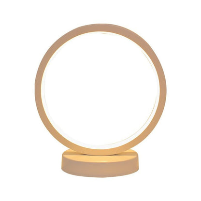 Nordic Decoration Table Lamp Ring Bedroom Bedside Lamp - Hearth & Lume