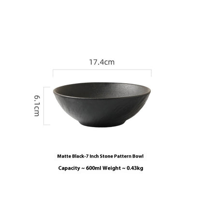 High - grade Ceramic Bowl Instant Noodle Bowl Soup - Hearth & Lume