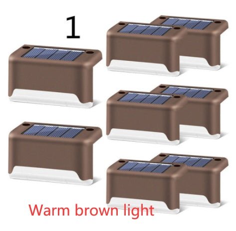 New Upgrade Waterproof LED Solar Fence Lamp Solar Deck Lights - Hearth & Lume