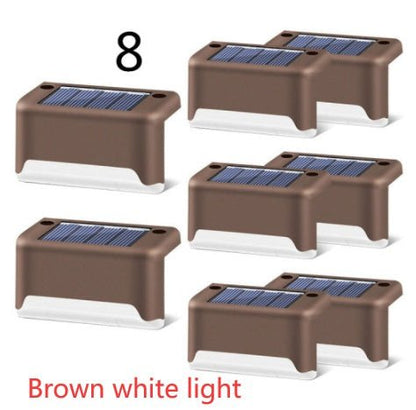 New Upgrade Waterproof LED Solar Fence Lamp Solar Deck Lights - Hearth & Lume