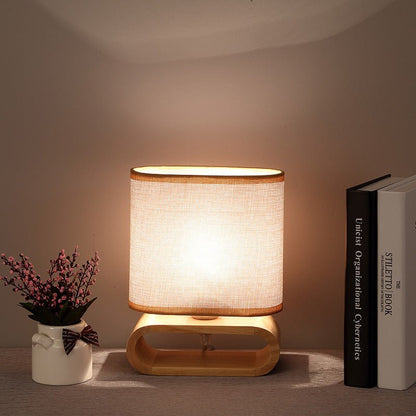 Nordic Japanese bedroom bedside table lamp - Hearth & Lume