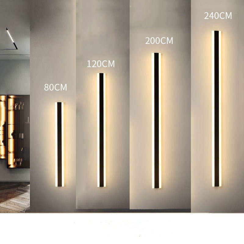 Minimalist Long LED Wall Lamp - Hearth & Lume