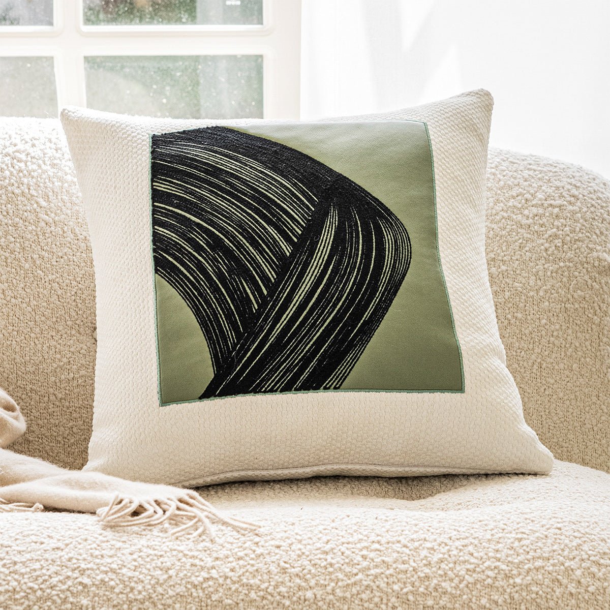 Green Pillow Bedside Cushion Nordic Sofa Pillow Cases - Hearth & Lume