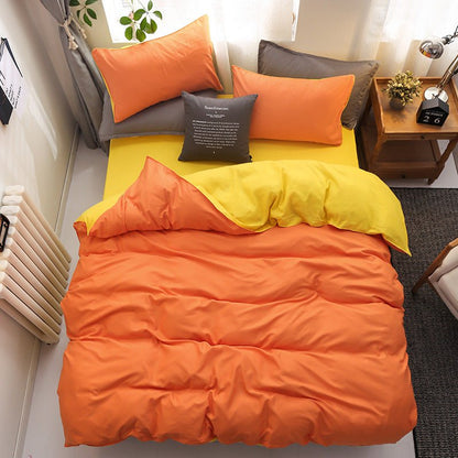 Simple three - piece bedding - Hearth & Lume