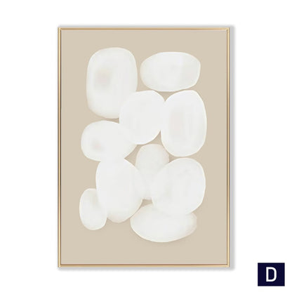 Geometric Shapes Wall Poster Room Decor Luxury Picture Canvas - Hearth & Lume