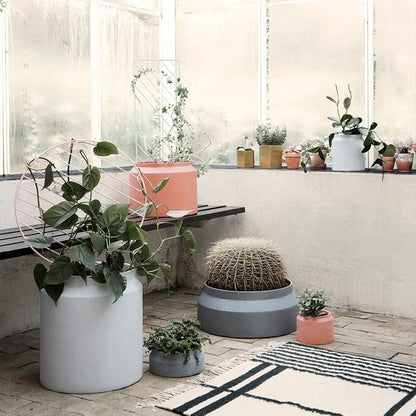 Nordic cement flower pot - Hearth & Lume