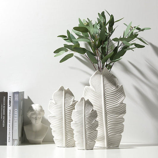 Nordic Style Desktop Living Room Ceramic Vase - Hearth & Lume