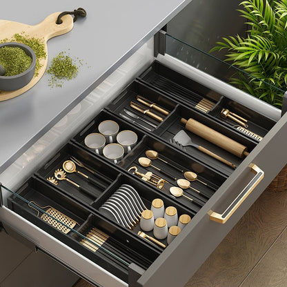 Kitchen Drawer Divider Cabinet Storage Sorting Box - Hearth & Lume