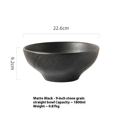 High - grade Ceramic Bowl Instant Noodle Bowl Soup - Hearth & Lume