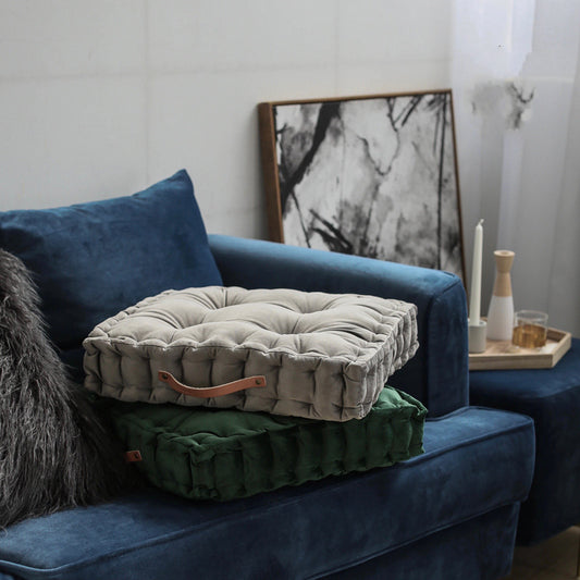 Simple Velvet Sofa Cushion Thickened Pillow