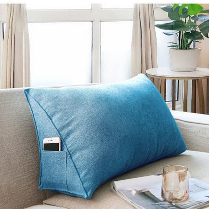 Fashion Personality Triangle Long Waist Cushion Tatami - Hearth & Lume