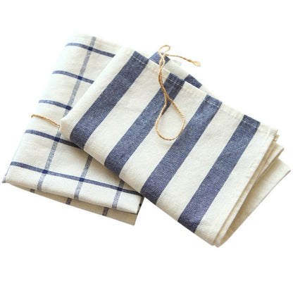 Nordic Style Cotton Striped Plaid Napkin - Hearth & Lume