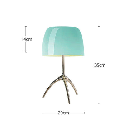 Copper Table Lamp Middle Ancient House Retro Designer Lamps - Hearth & Lume
