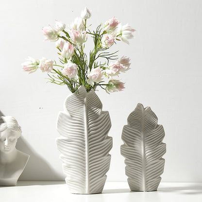 Nordic Style Desktop Living Room Ceramic Vase - Hearth & Lume