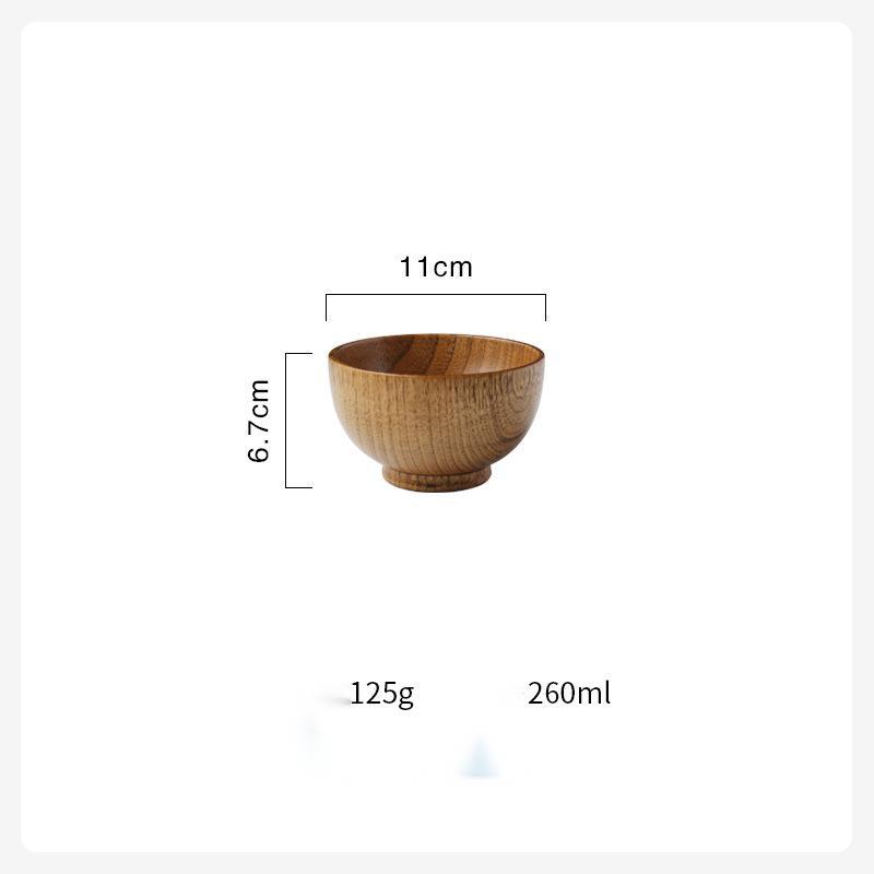 Retro Japanese Style Wooden Tableware - Hearth & Lume